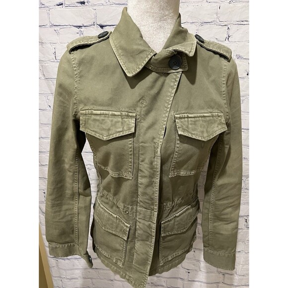 Madewell Jackets & Blazers - Madewell Outbound Jacket Women’s Desert Olive Green Pockets Button Front XS